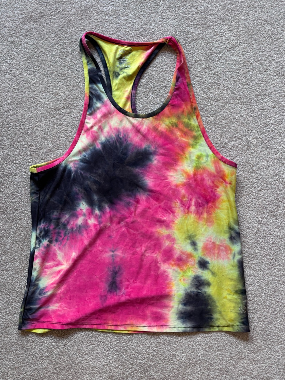 Athletic racer back tank